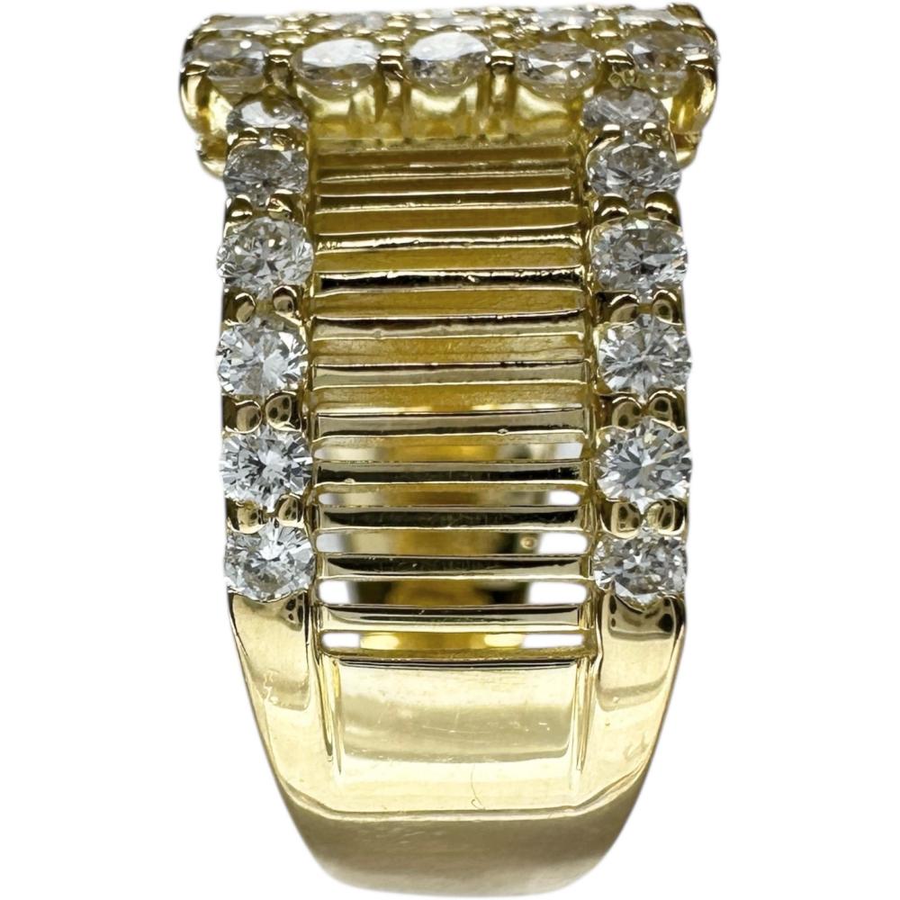 US 6.2 diamond 1.00ct Ring K18 Gold 7.0g Women | eBay