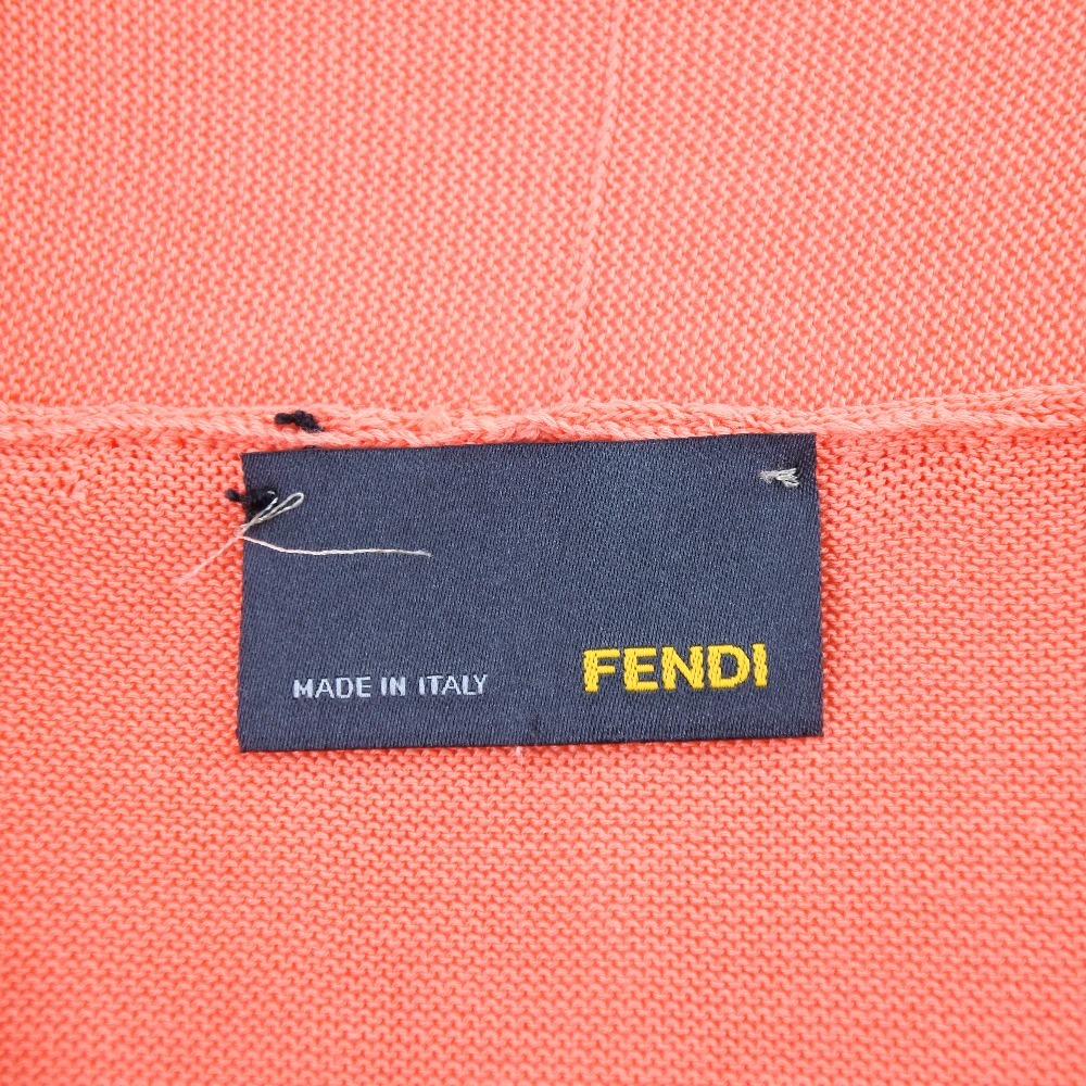 FENDI】フェンディ コットン オレンジ レディース セーター【中古