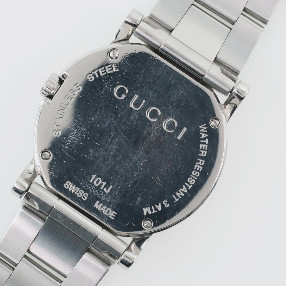 グッチ 腕時計 101J ブラック シルバー 時計