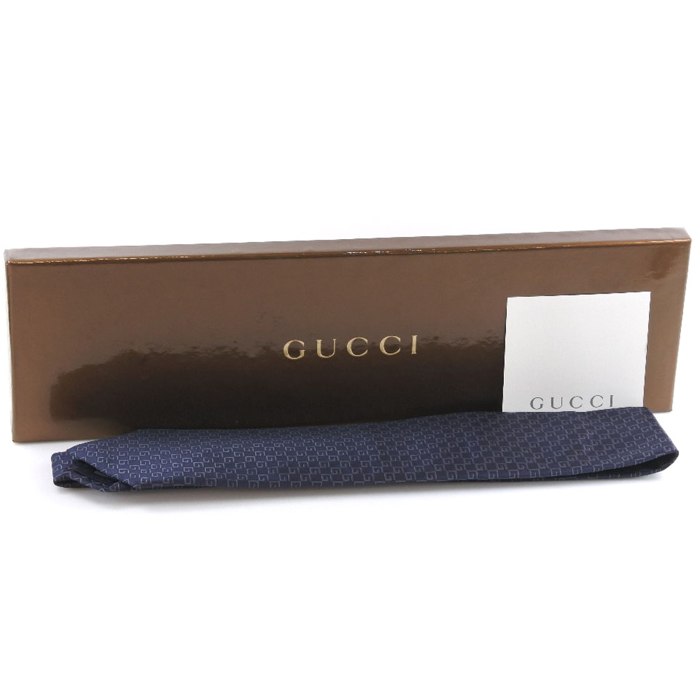 GUCCI グッチ シルク ユニセックス ネクタイ-