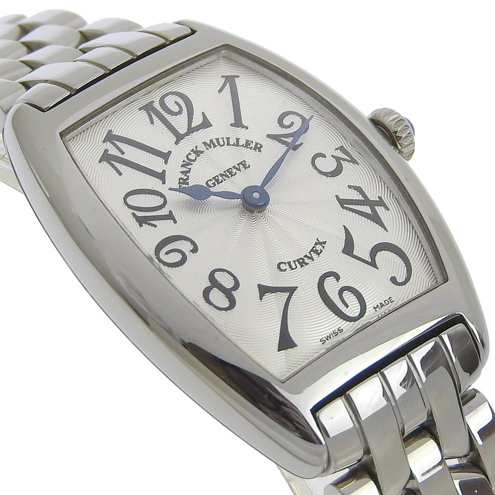 フランク・ミュラー FRANCK MULLER トノウカーベックス 1752QZ ステンレススチール レディース 腕時計