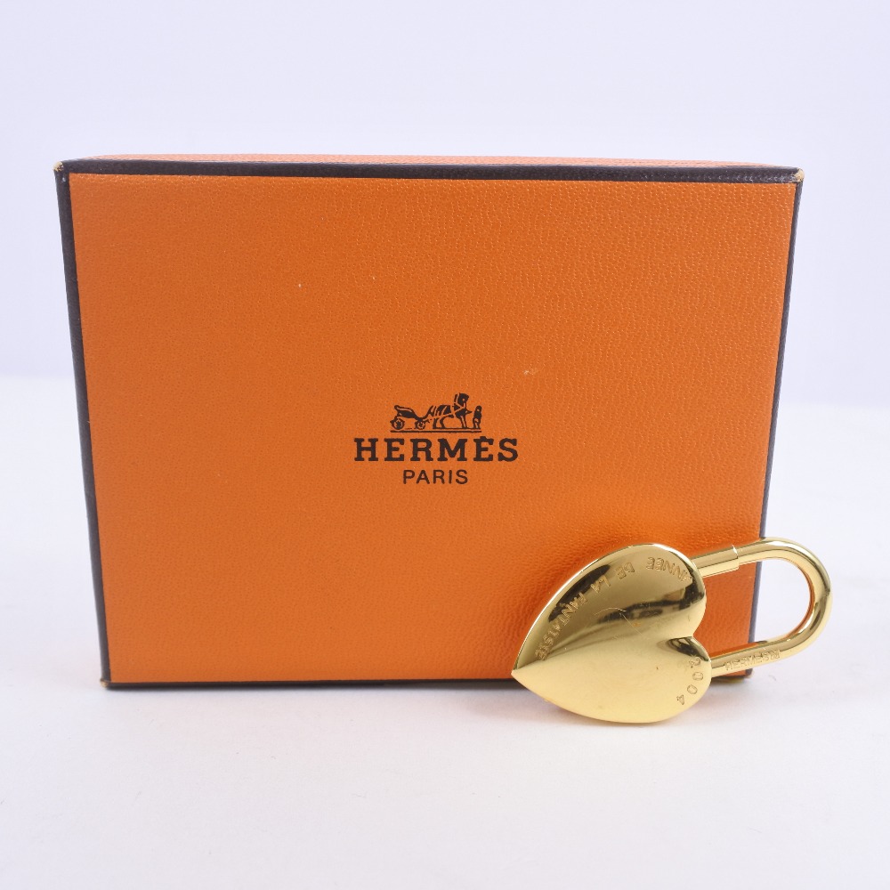 HERMES】エルメス ANNEE DE LA FANTASIE 2004 金メッキ ゴールド ユニ