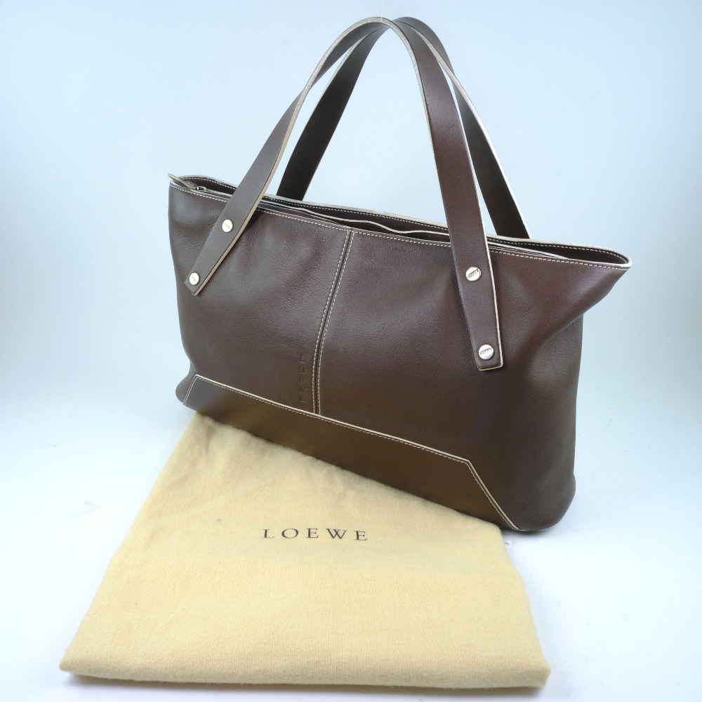 LOEWE】ロエベ バック カーフ 茶 レディース ハンドバッグ | triajena.de