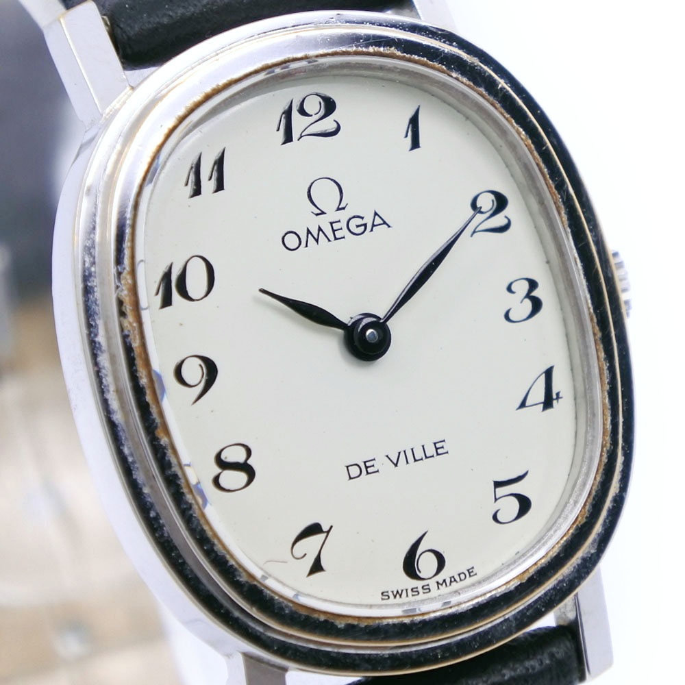 オメガ OMEGA デビル De Ville クオーツ レディース ウォッチ - 時計