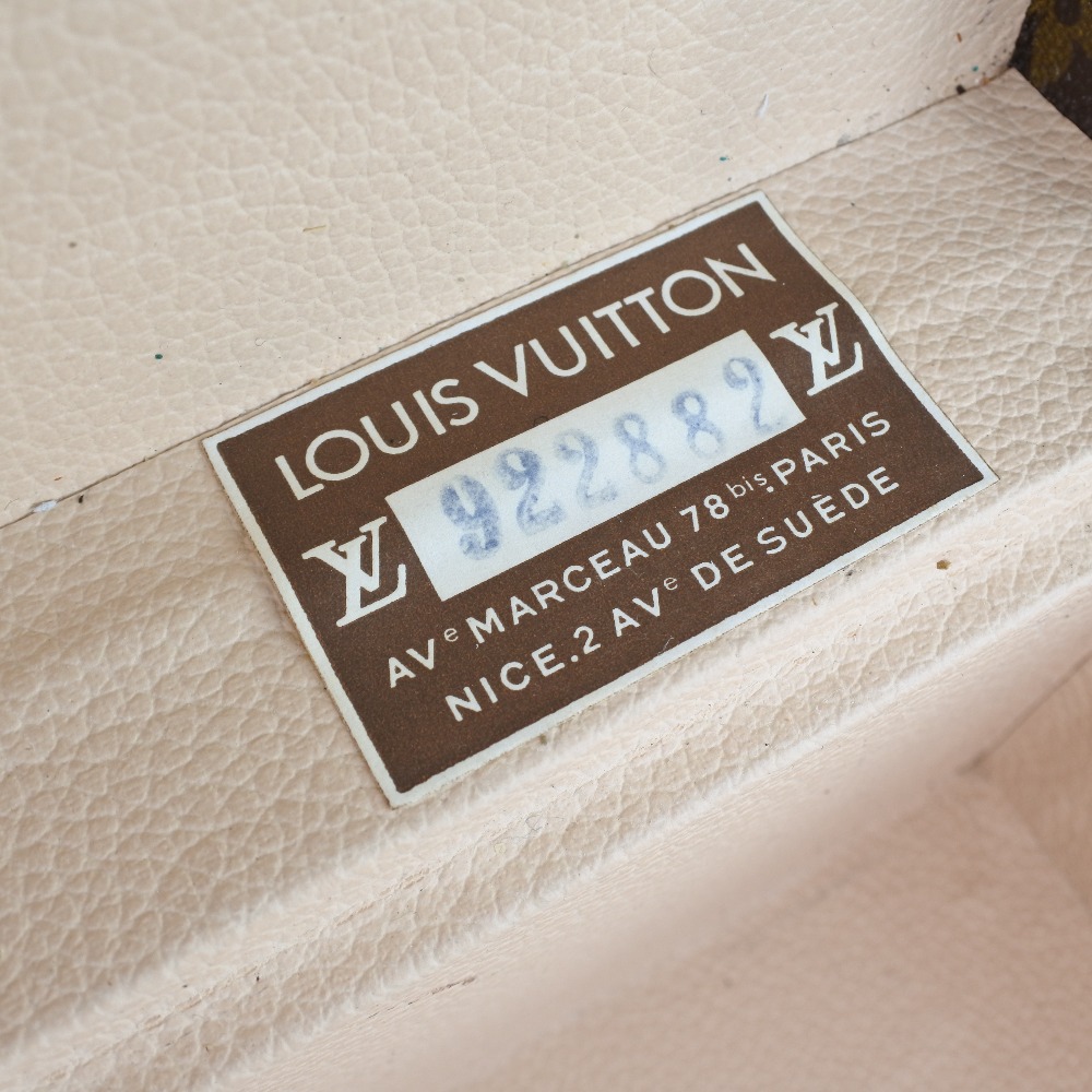 【LOUIS VUITTON】ルイ・ヴィトン コトヴィル40 M21424 モノグラムキャンバス 茶 ユニセックス トランク