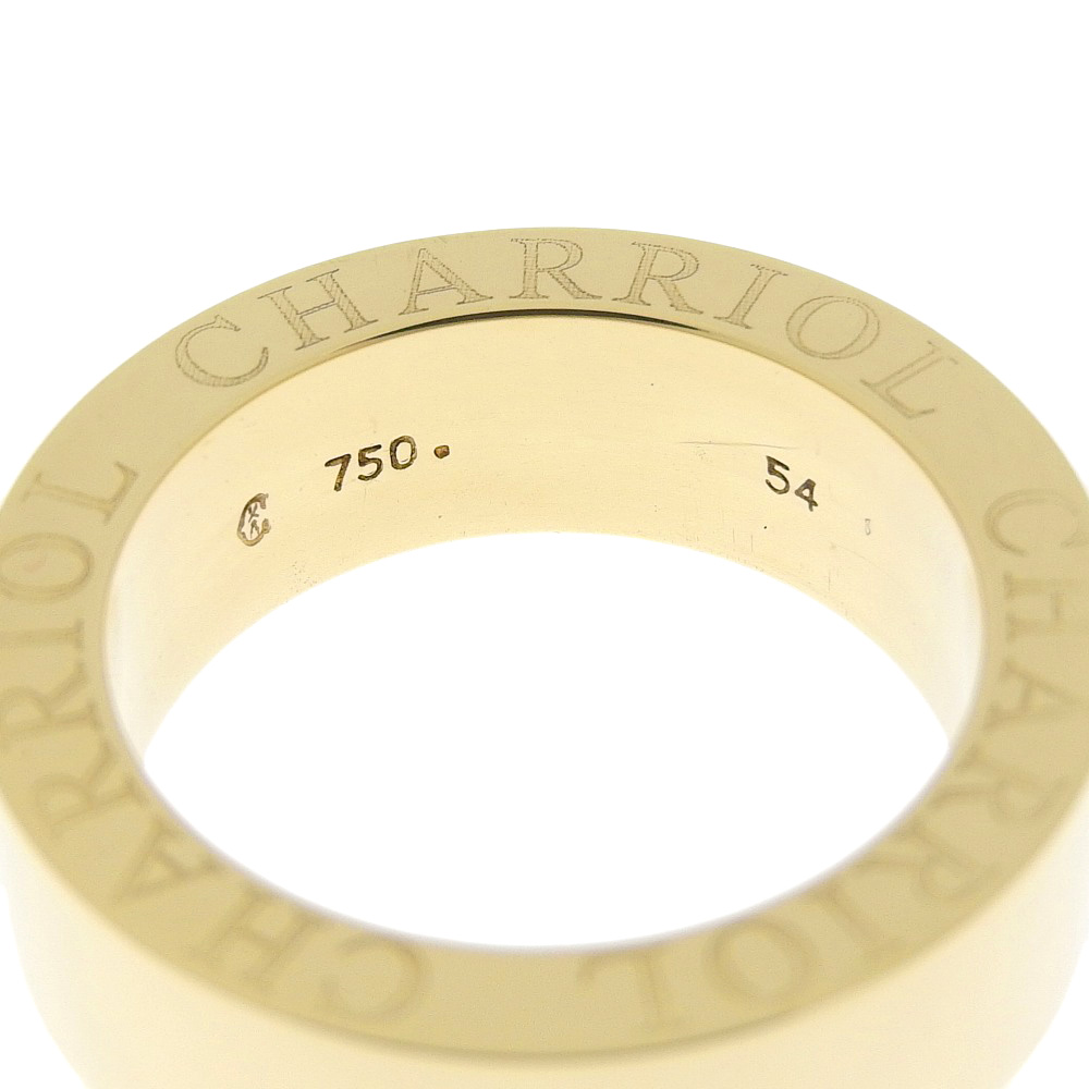 【CHARRIOL】シャリオール K18イエローゴールド×ルビー 14号 ゴールド ユニセックス リング・指輪