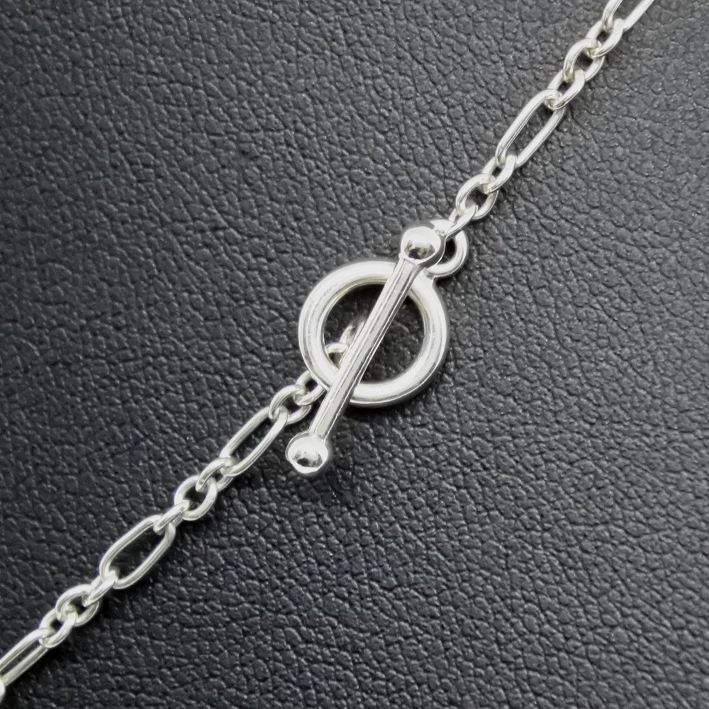 【Georg Jensen】ジョージジェンセン シルバー925×ヘマタイト ユニセックス ネックレス【中古】