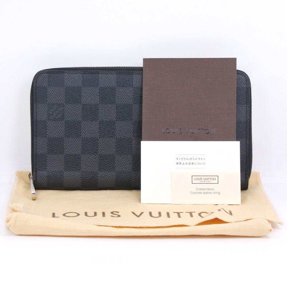 LOUIS VUITTON】ルイ・ヴィトン ジッピーオーガナイザー N63077 ダミエ