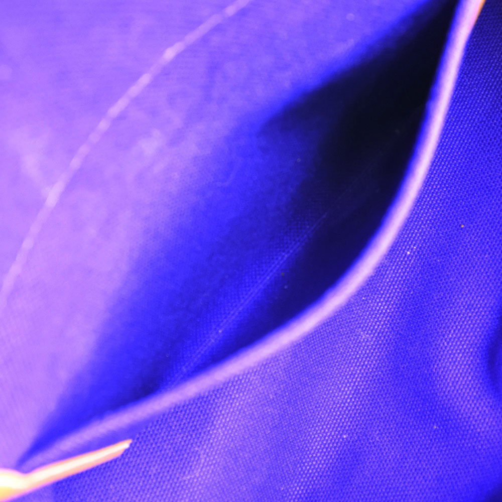 【HERMES】エルメス エトリヴィエール キャンバス×レザー 青紫 □O ユニセックス ハンドバッグ【中古】