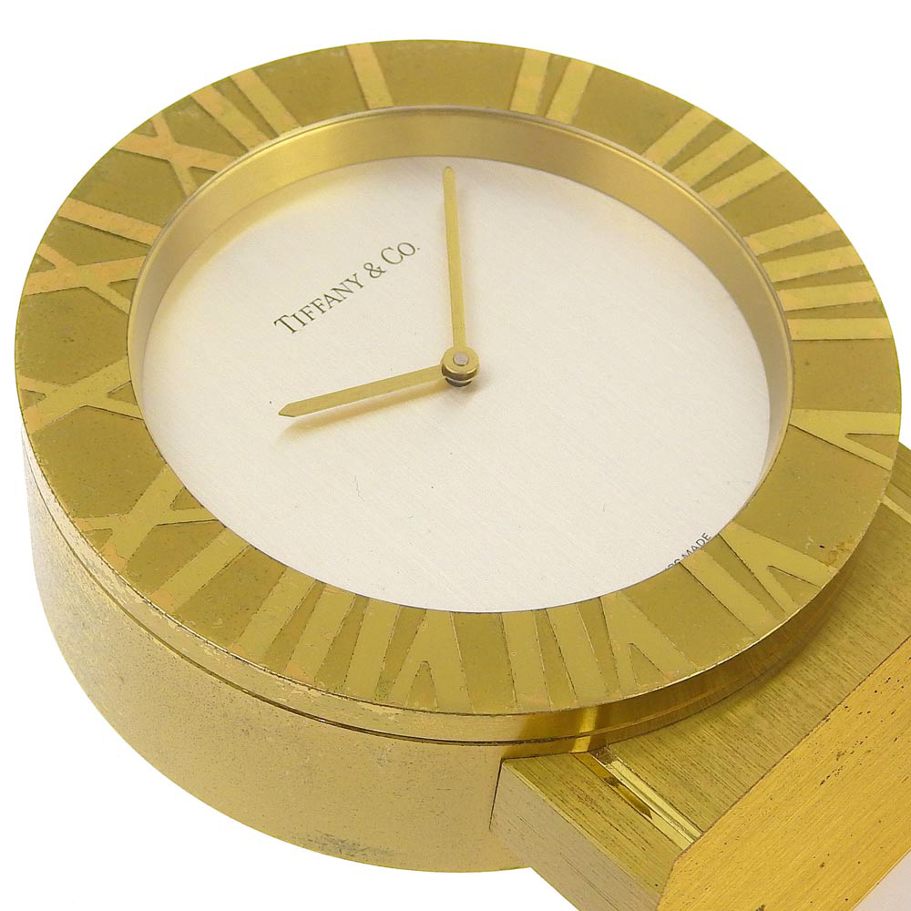 ティファニー 未使用近い 置き時計 作動品 - 置時計