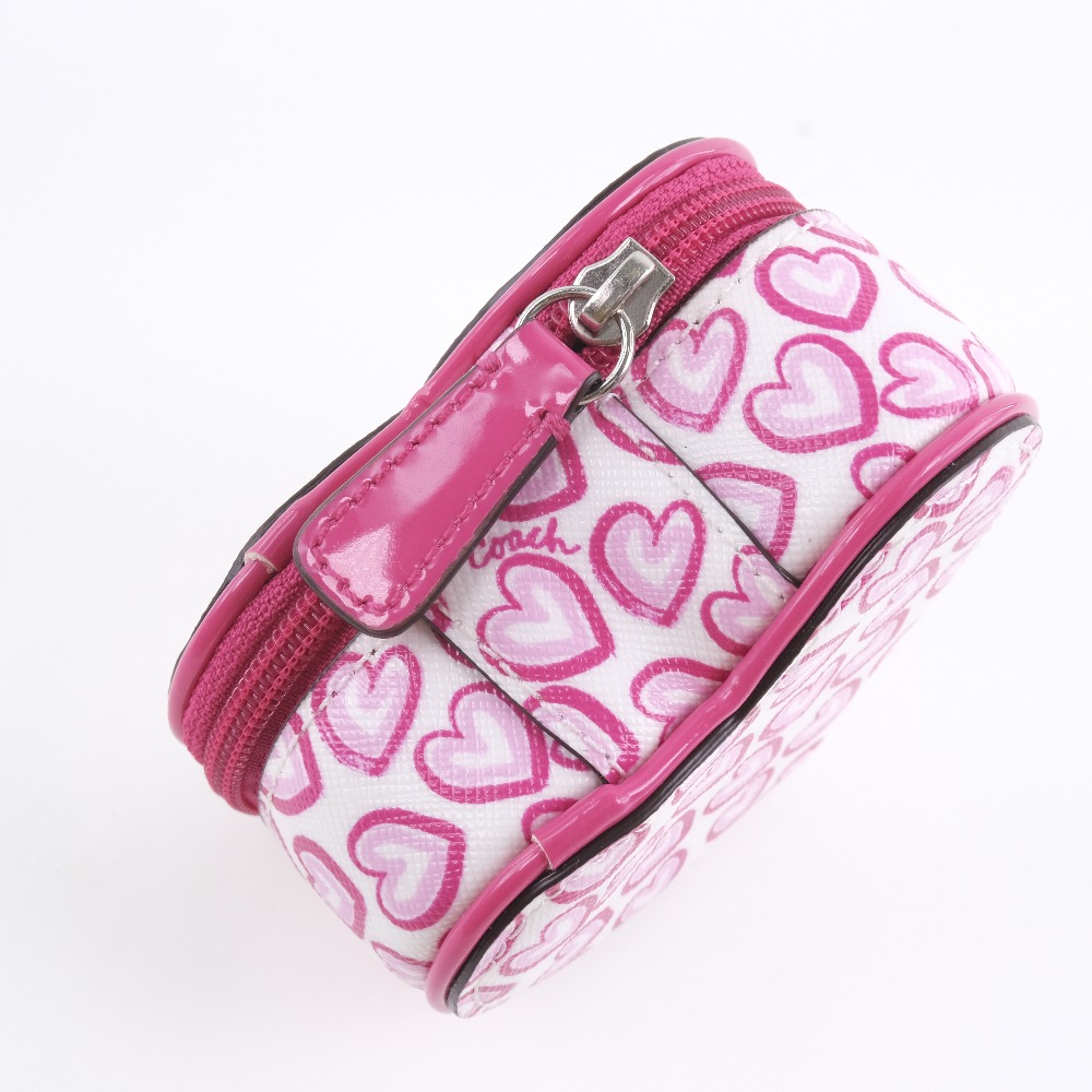 COACH】コーチ ジュエリーケース ハート PVC ピンク レディース その他雑貨【中古】 COACH USED/古着（その他小物）｜COACHのUSED/古着通販サイト  SMASELL（スマセル）