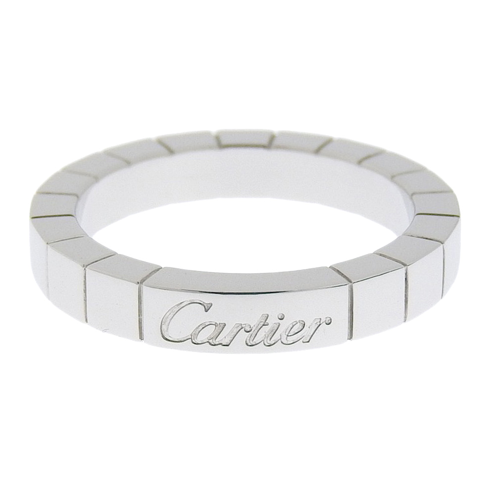 【CARTIER】カルティエ ラニエール K18ホワイトゴールド 8.5号 レディース リング・指輪【中古】