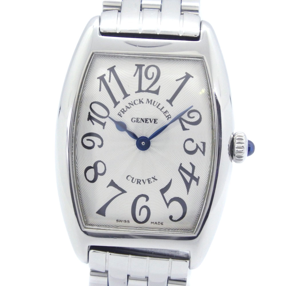 FRANCK MULLER Tonocar Vex Watches 1752QZ SilverDial Stainless Steel Quartz... Franck Muller Curvex 1752 QZ | Ref. 1752 QZ Watches on Chrono24 main image 2