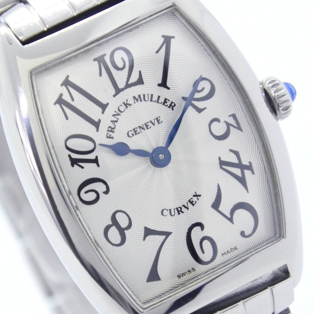 FRANCK MULLER Tonocar Vex Watches 1752QZ SilverDial Stainless Steel Quartz... Franck Muller Curvex 1752 QZ | Ref. 1752 QZ Watches on Chrono24 main image 3