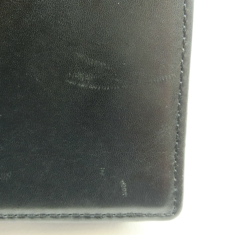 KANGOL】カンゴール 牛革 黒 メンズ 二つ折り財布【中古】 KANGOL USED