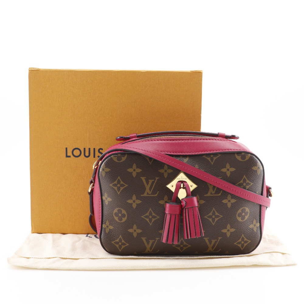LOUIS VUITTON Saintonge Shoulder Bag M43556 2WAY Coklico Brown
