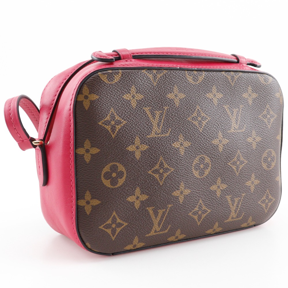ルイ ヴィトン LOUIS VUITTON モノグラム サントンジュ ショルダー バッグ レザー コクリコ M43556 Monogram Saintonge 90316122 LOUIS VUITTON Saintonge Shoulder Bag M43556 2WAY Coklico Brown