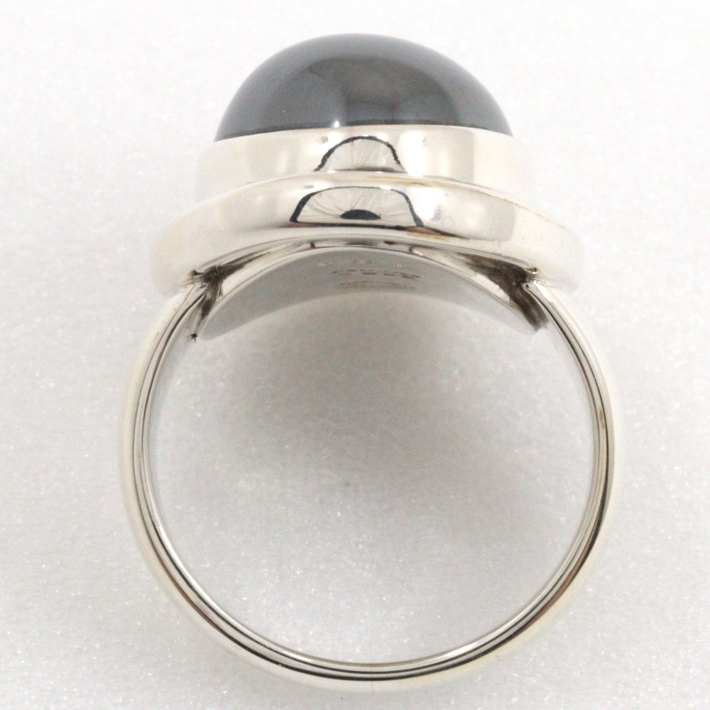 Georg Jensen】ジョージジェンセン シルバー925×ヘマタイト 10号 