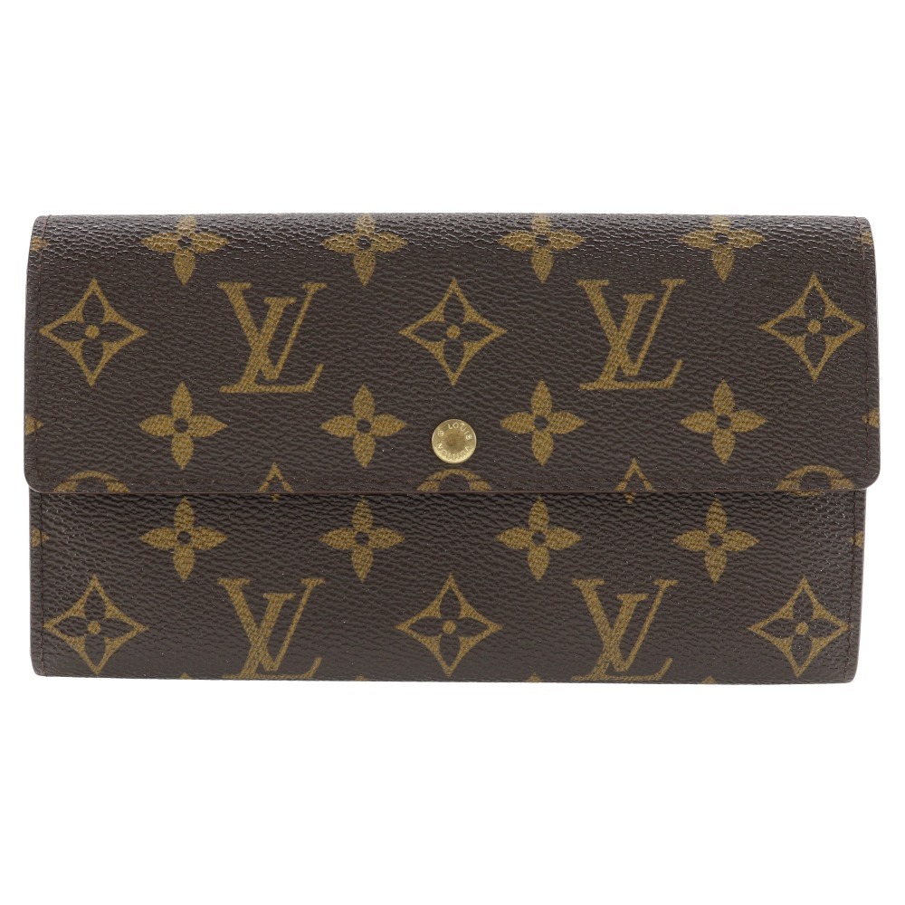 美品】 LOUIS とけれ VUITTON モノグラム ポルト カルト サンプール
