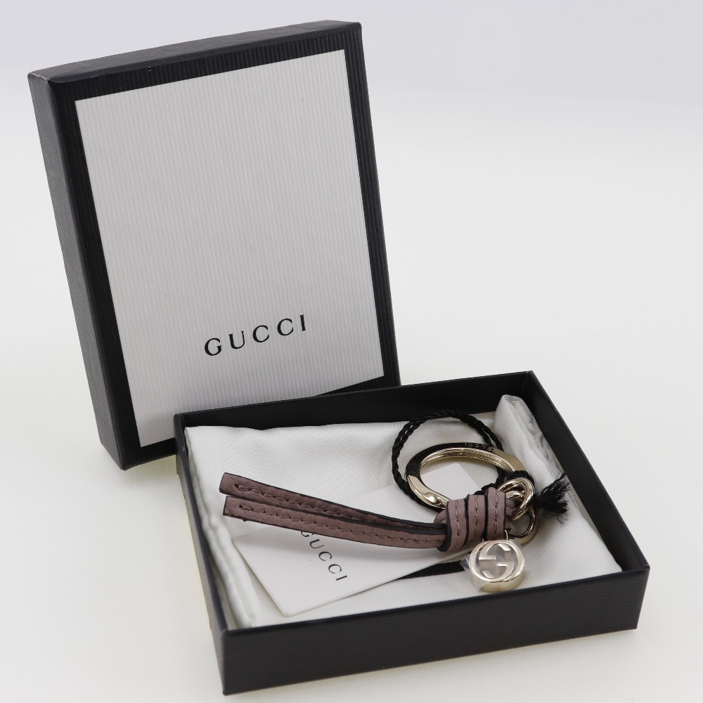 GUCCI】グッチ キーリング インターロッキングG 324403 A7M0G 6812