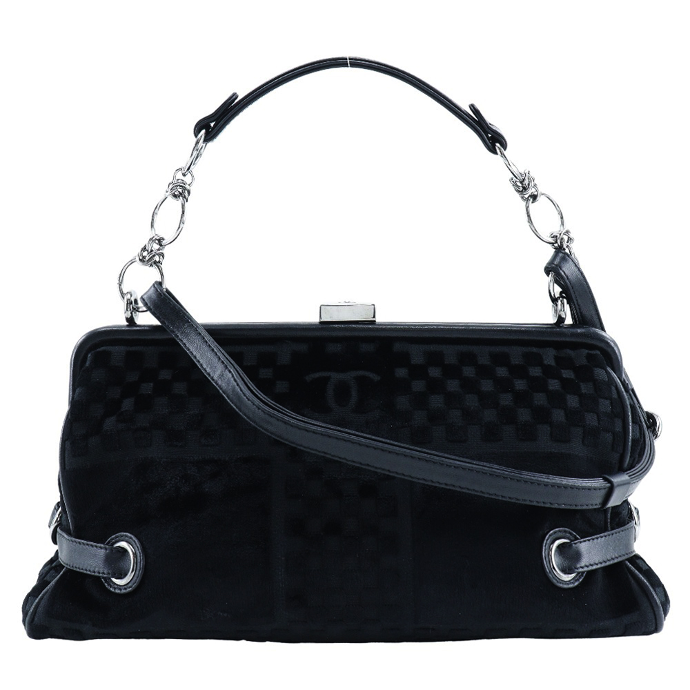 CHANEL ChainShoulder Shoulder Bag A33096 COCO Mark Gamaguchi 2WAY black Ve...