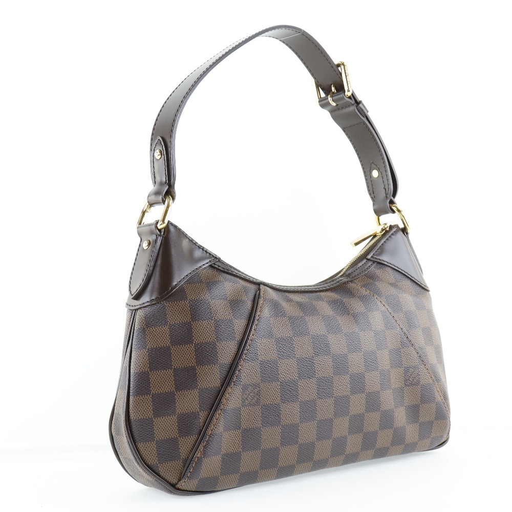 LOUIS VUITTON】ルイ・ヴィトン テムズPM N48180 ダミエキャンバス 茶