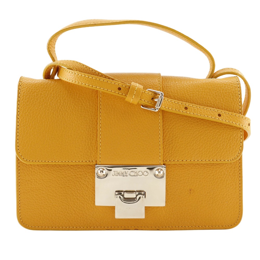 JIMMY CHOO 2wayミニバッグ クラッチ パーティ美品 JIMMY CHOO 2WAY Mini Shoulder Handbag yellow Calfskin Women | eBay