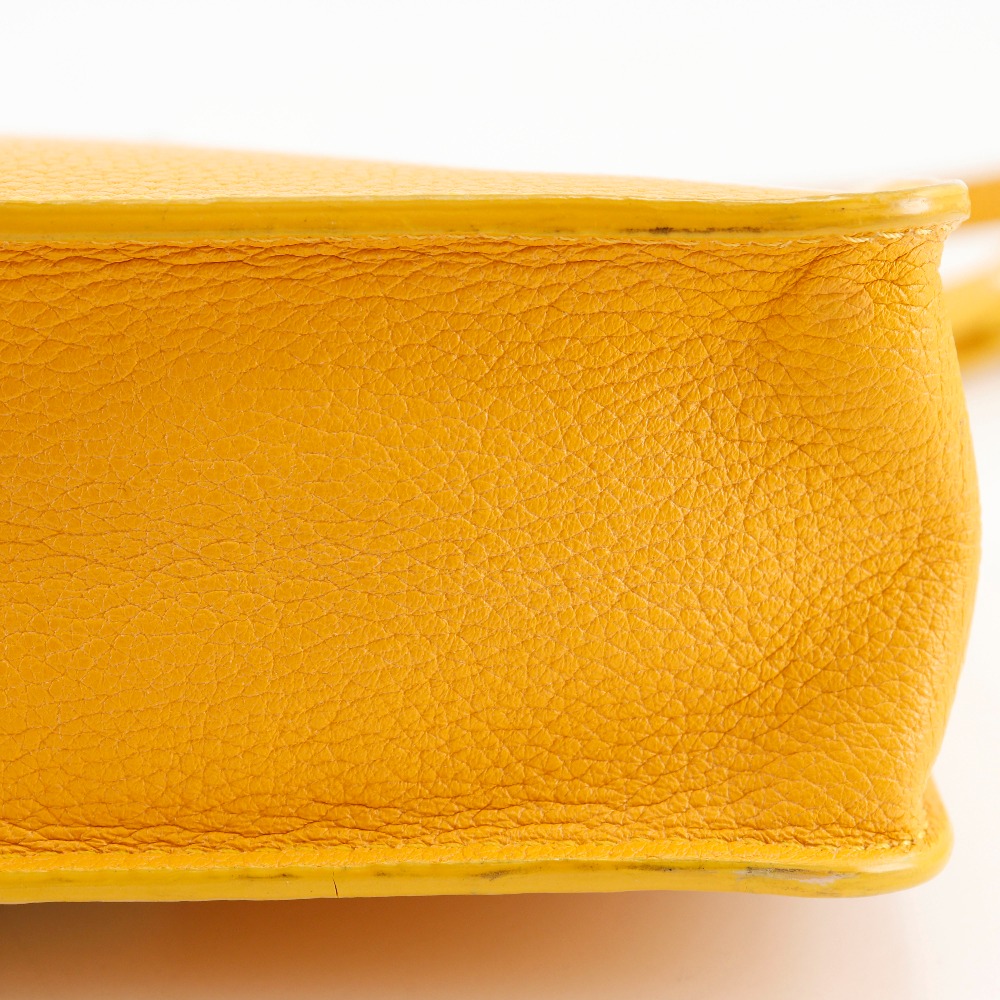 JIMMY CHOO 2WAY Mini Shoulder Handbag yellow Calfskin Women | eBay