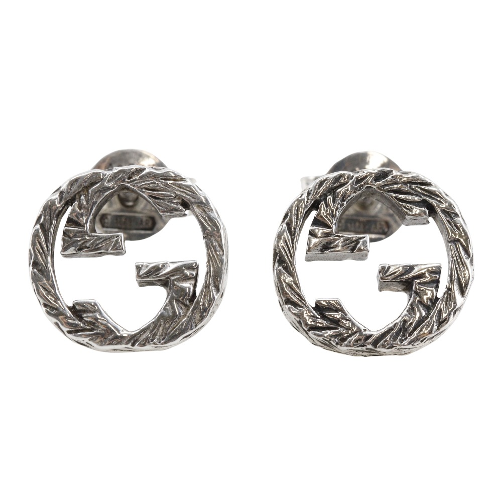 【Gucci】ピアス Interlocking G Silver Pierce s-l1200.jpg