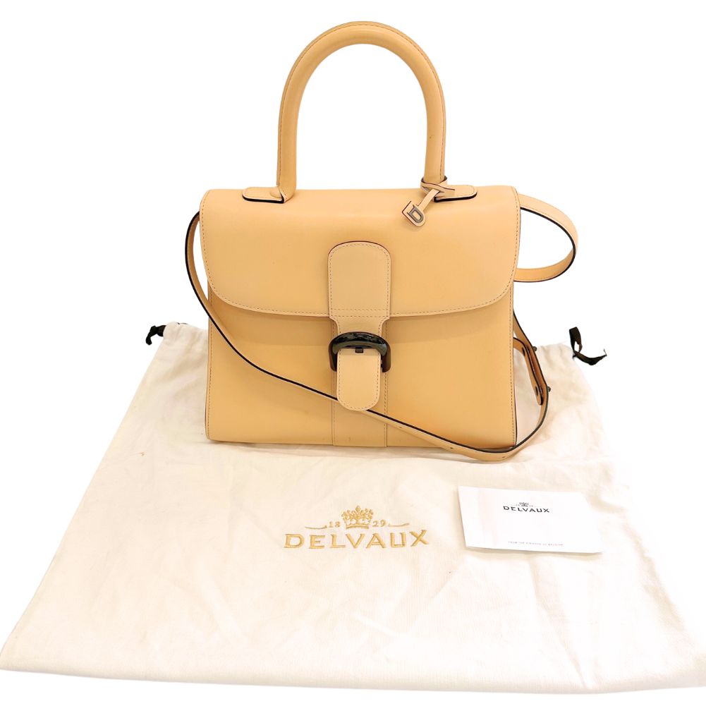 DELVAUX】デルヴォー ブリヨンMM カーフ レディース ハンドバッグ ...