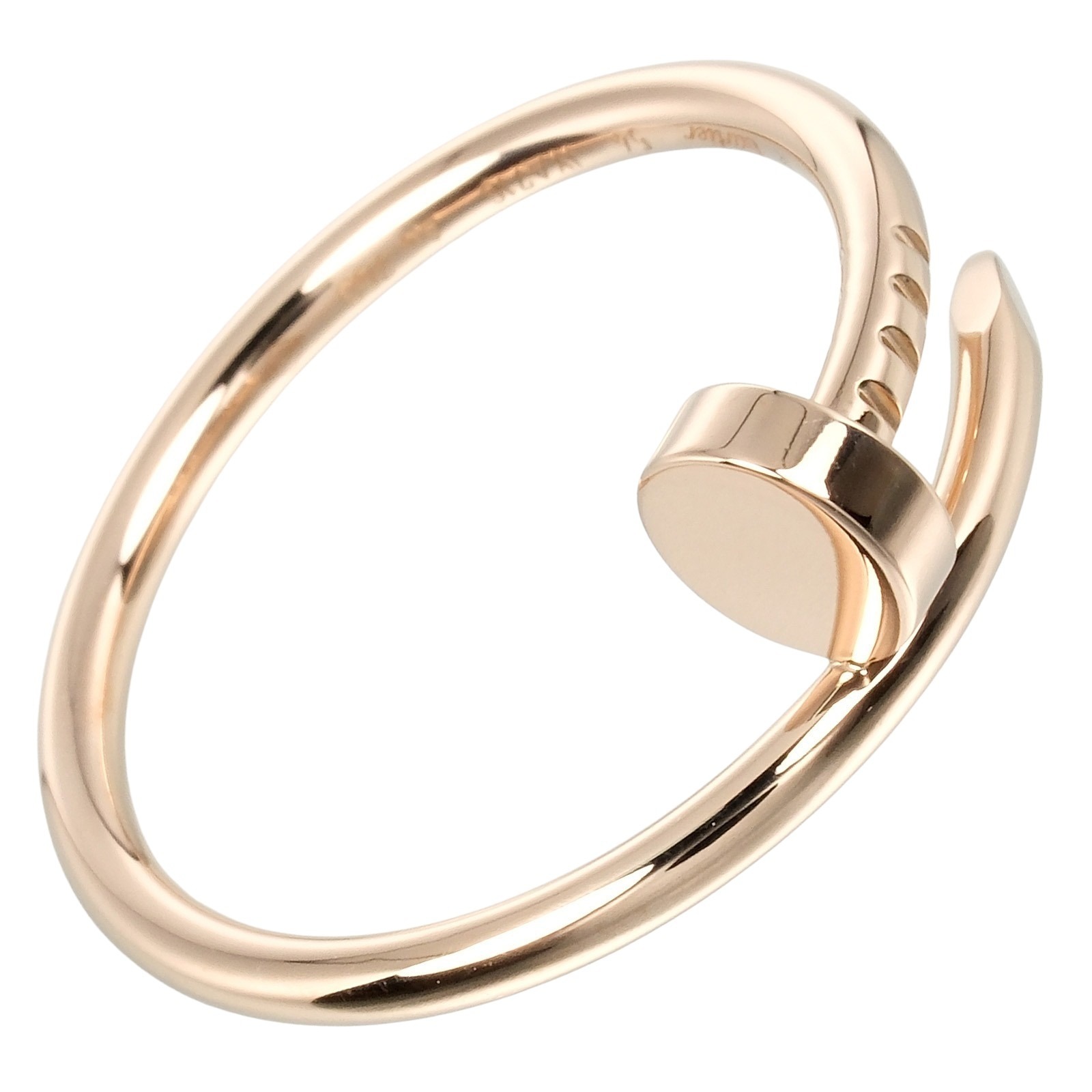洗練ジュエリー【Cartier】Juste un Clou ring Pink Gold SM CRB4092500 - Juste un Clou ring - Pink gold - Cartier