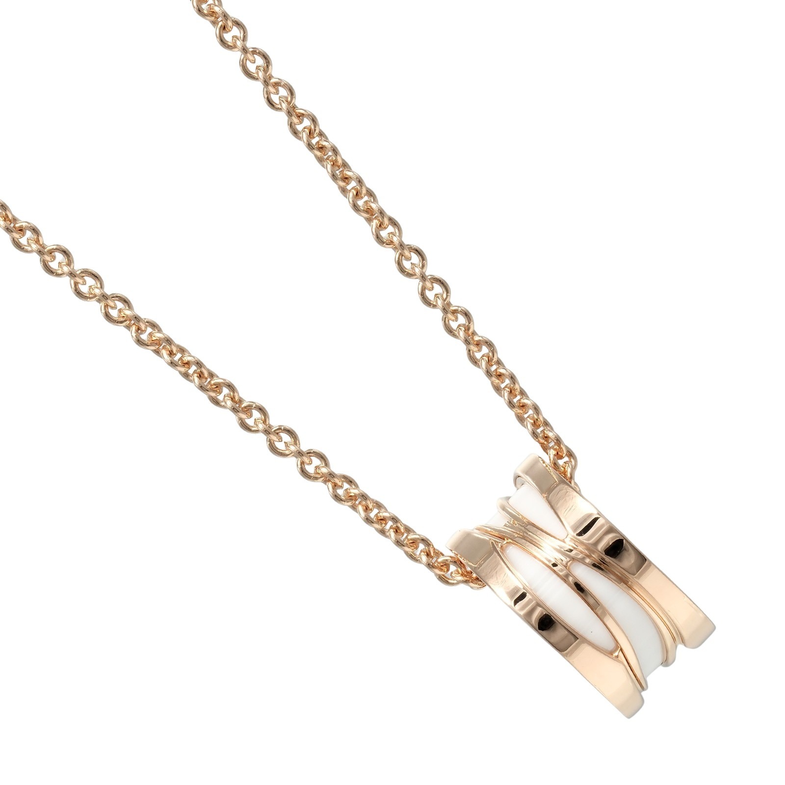 BVLGARI B.ZERO1 Design Legend Necklace Be zero one K18 Pink Gold