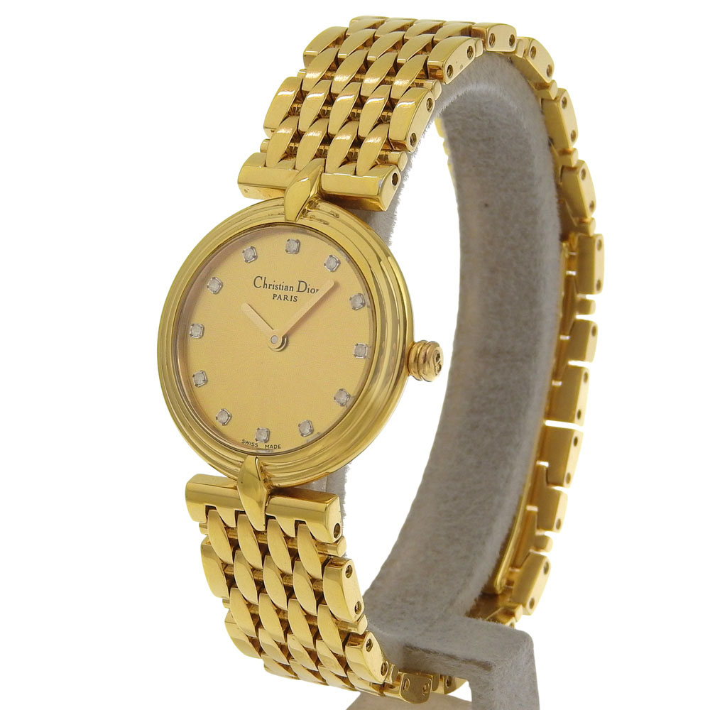 Dior Watches D68-150 gold goldDial Plated Gold Quartz Analog