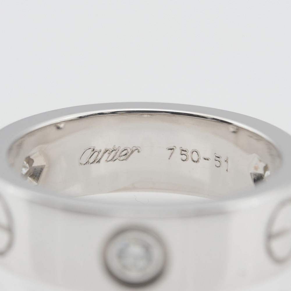 51が通販できます素材カルティエ リング ラブリング Cartier 指輪 K18 750 #51