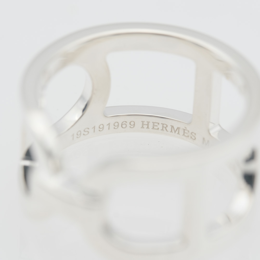 HERMES】エルメス エヴァー シェーヌダンクル MM シルバー925 14号