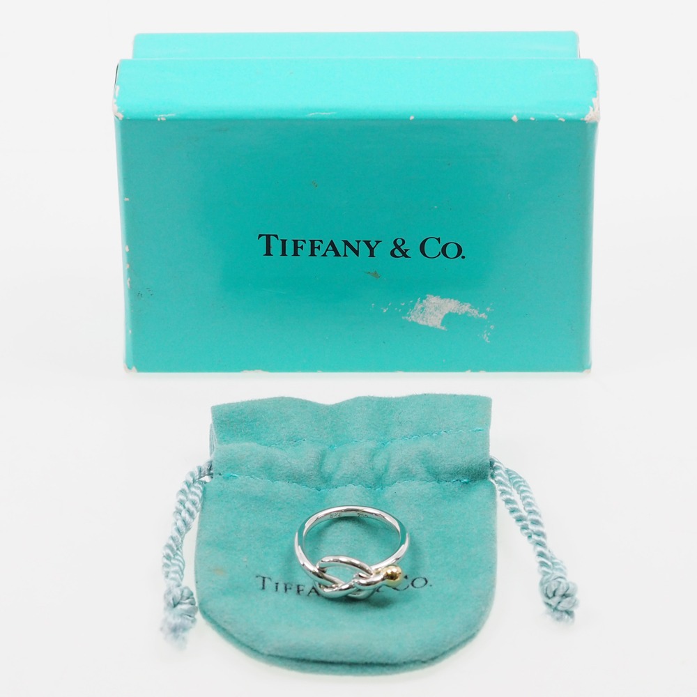 TIFFANY&Co.】ティファニー ラブノット ヴィンテージ シルバー925×K18