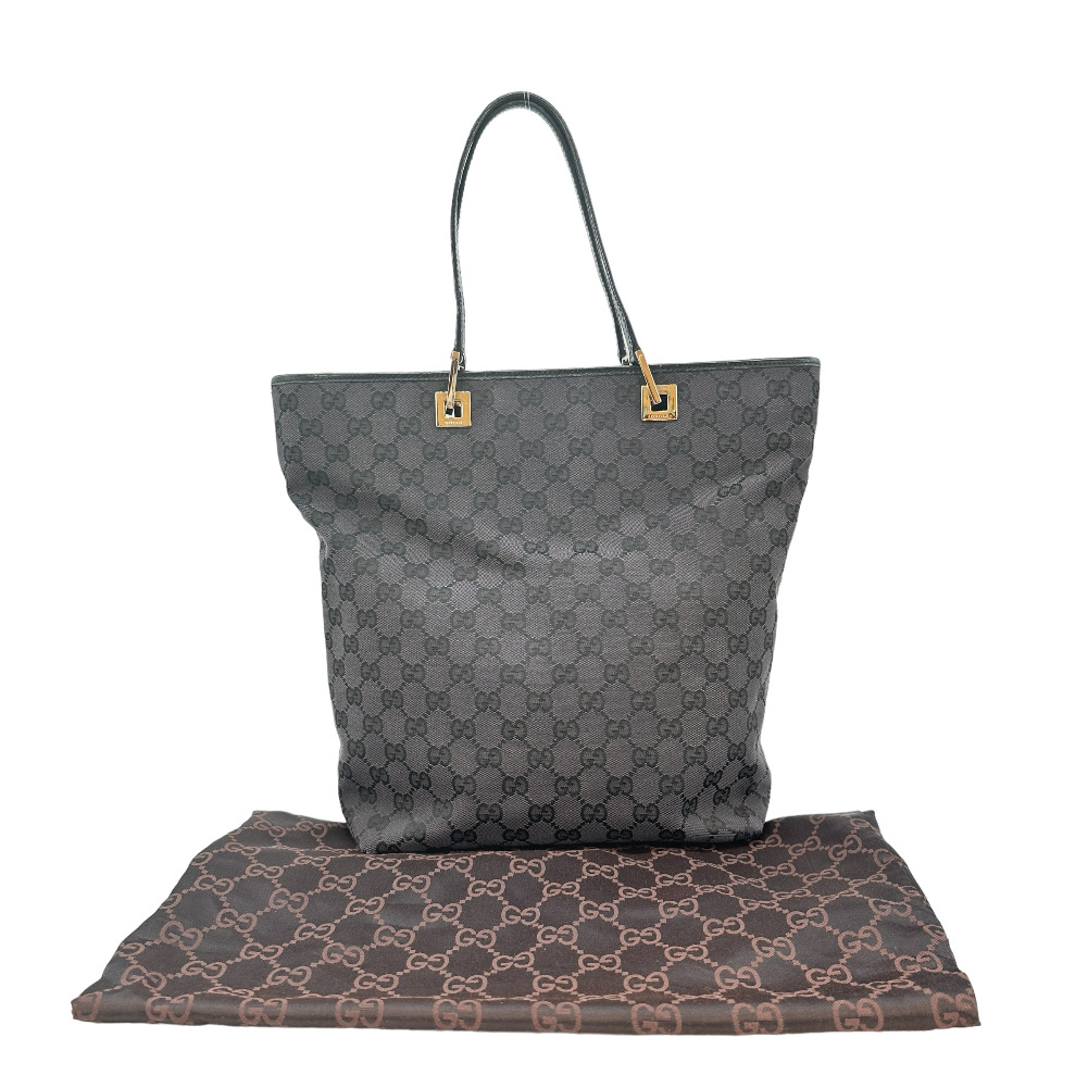1円 GUCCI グッチ 002 1098 3444 GGキャンバス×レザー トートバッグ 