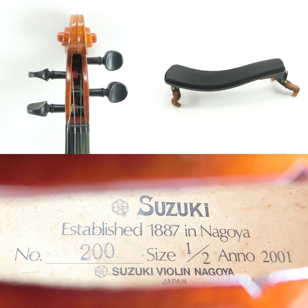 【SUZUKI VIOLIN】鈴木バイオリン バイオリン 1/2 Anno No.200 _ 弦楽器【中古】