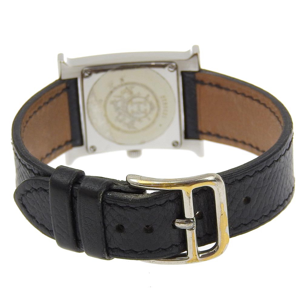 エルメスHウォッチ レディース 本革ベルト 中古品 Brand Max】ルイ