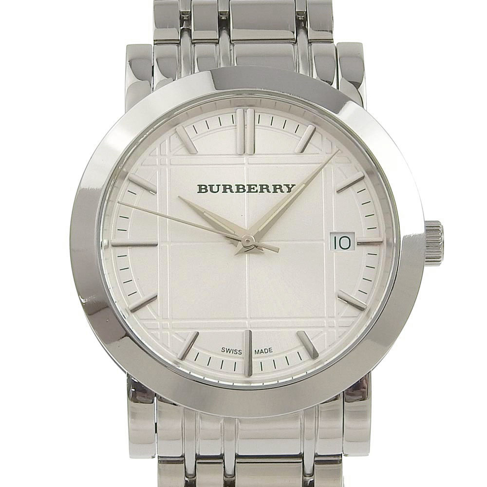 BURBERRY】バーバリー B1350 ステンレススチール クオーツ アナログ