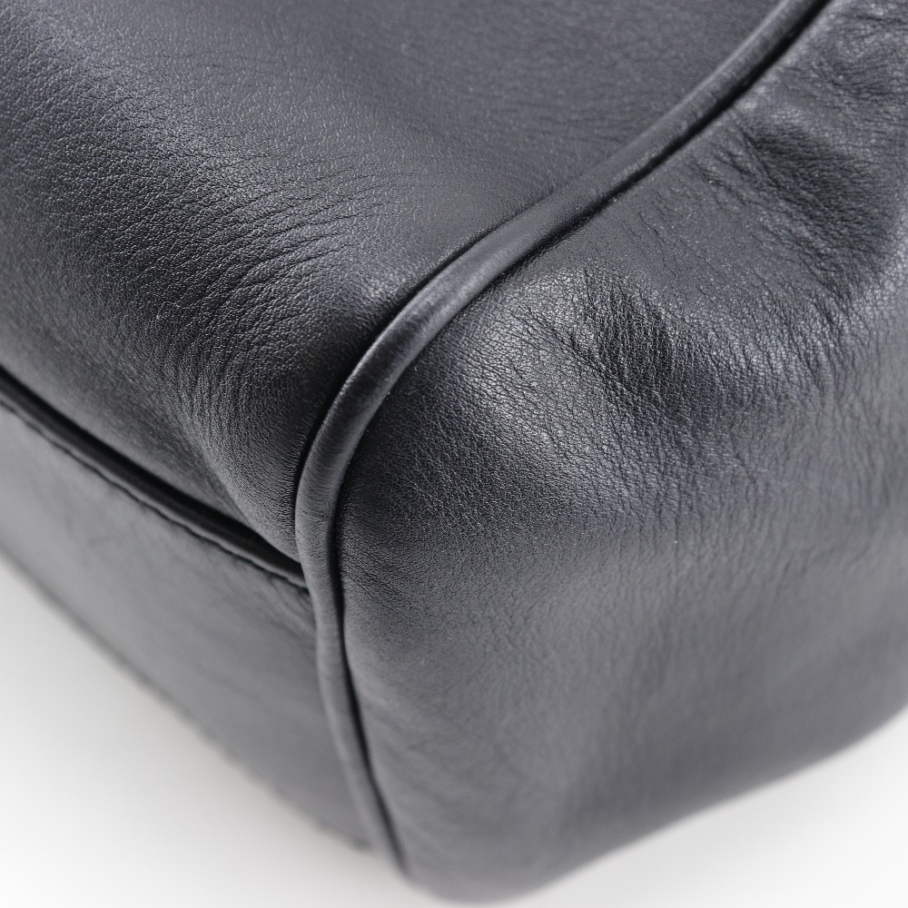 GUCCI Old Gucci Backpack Daypack vintage black Calfskin Women GUCCI Old Gucci Backpack Daypack vintage black Calfskin  main image 4