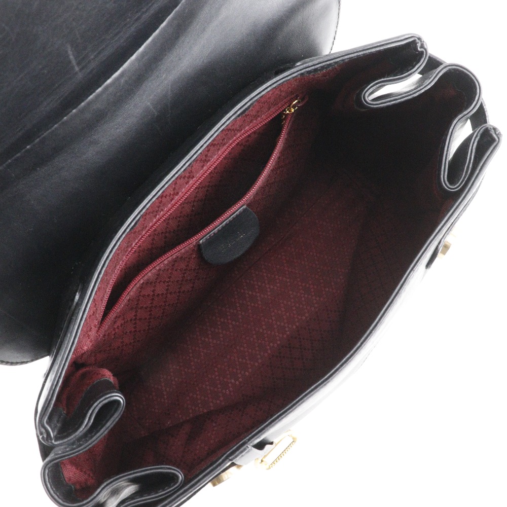 GUCCI Old Gucci Backpack Daypack vintage black Calfskin Women GUCCI Old Gucci Backpack Daypack vintage black Calfskin  main image 2