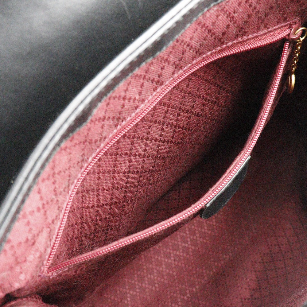 GUCCI Old Gucci Backpack Daypack vintage black Calfskin Women GUCCI Old Gucci Backpack Daypack vintage black Calfskin  main image 3