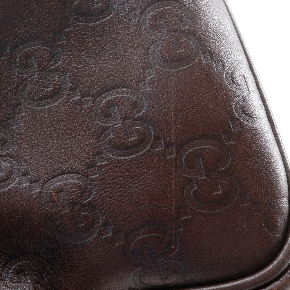 GUCCI Sukey Tote Bag 211944 GG Brown Sima leather Women | eBay