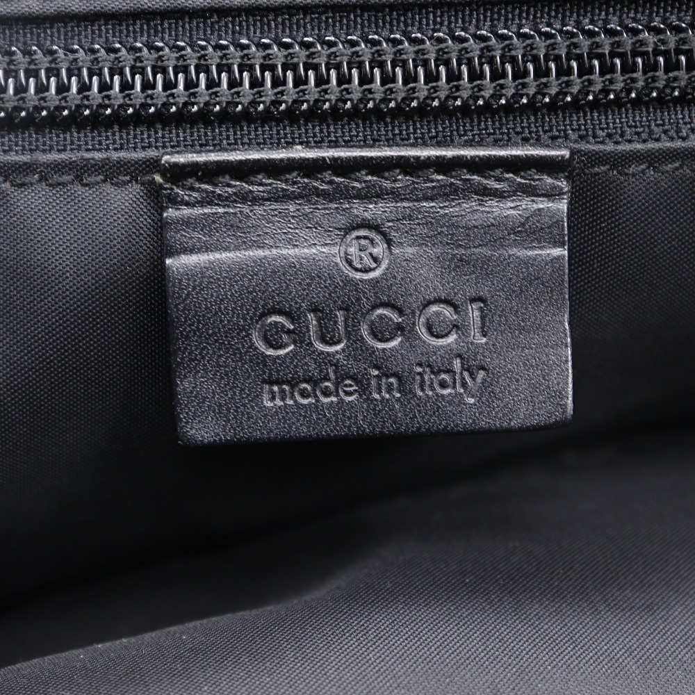 GUCCI Backpack Rucksack/Daypack 019.0302 Nylon Canvas Black 2way Double Unisex Pre-Owned GUCCI Backpack Rucksack/Daypack 019.0302 Nylon  main image 3
