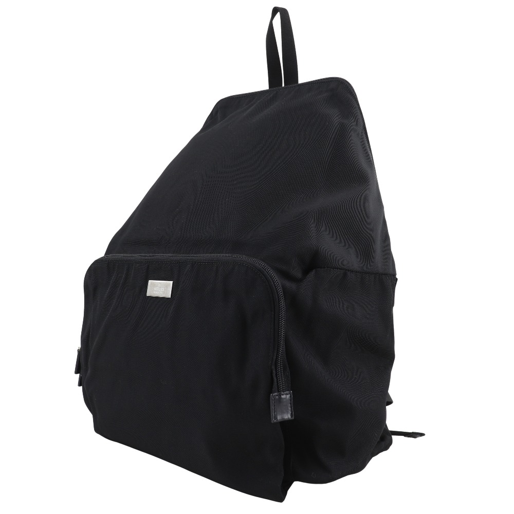 GUCCI Backpack Backpack Daypack 019.0302 black Nylon canvas  display picture 1