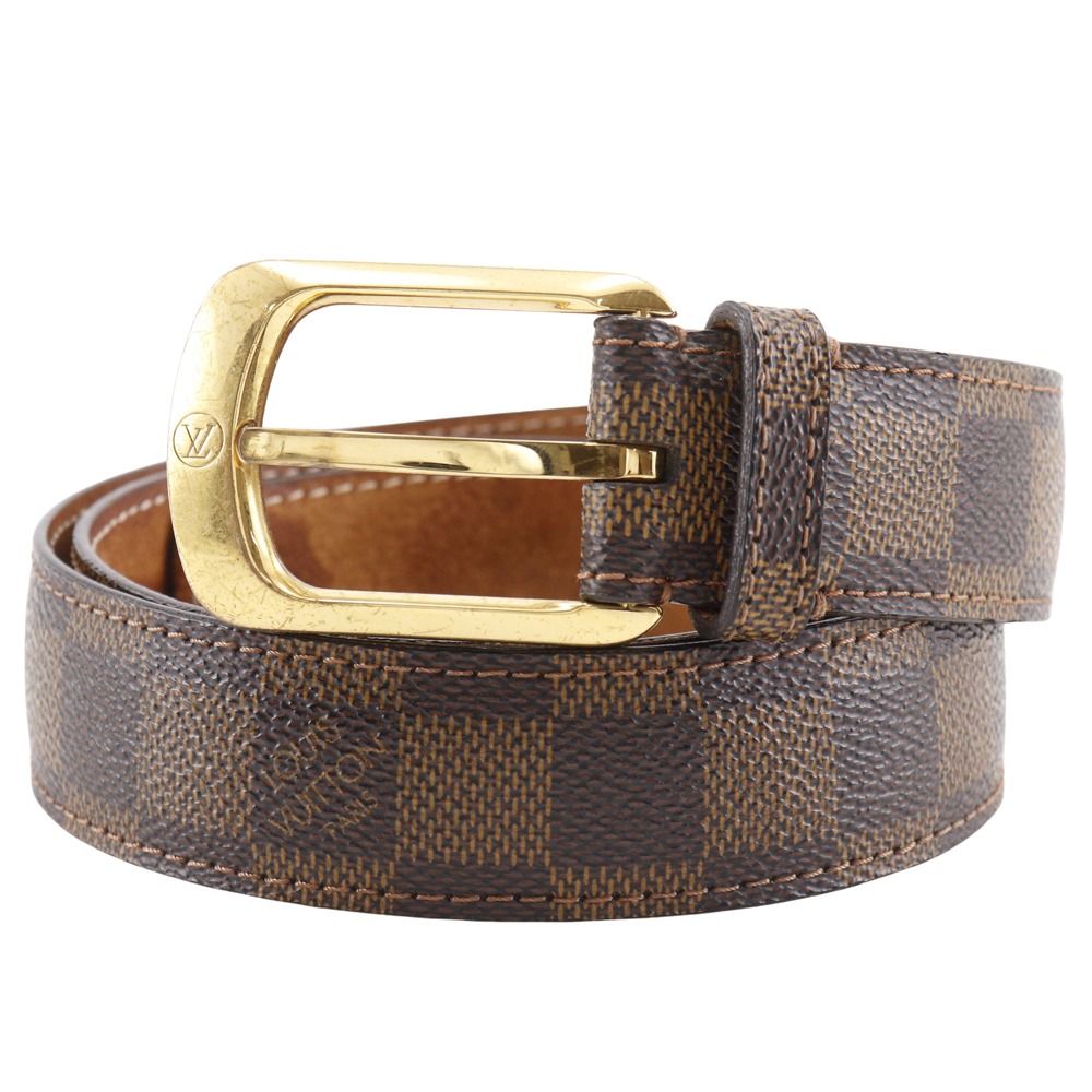 LOUIS VUITTON ceinture ellipse belt M6995 Brown Damier  display picture 1