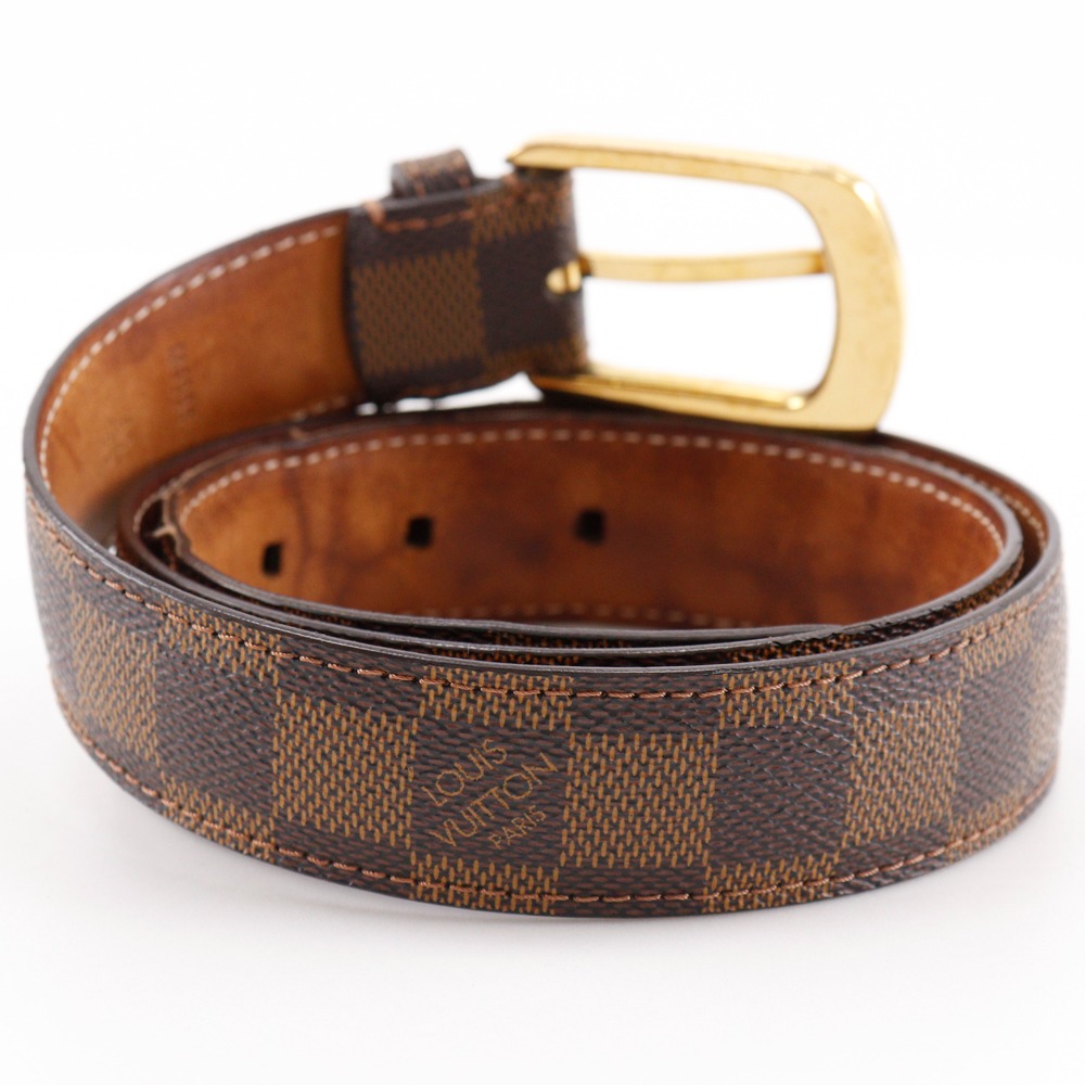 Ceinture Ellipse Belt Damier LOUIS VUITTON Damier Ebene Ceinture Ellipse Belt 39.4  main image 4