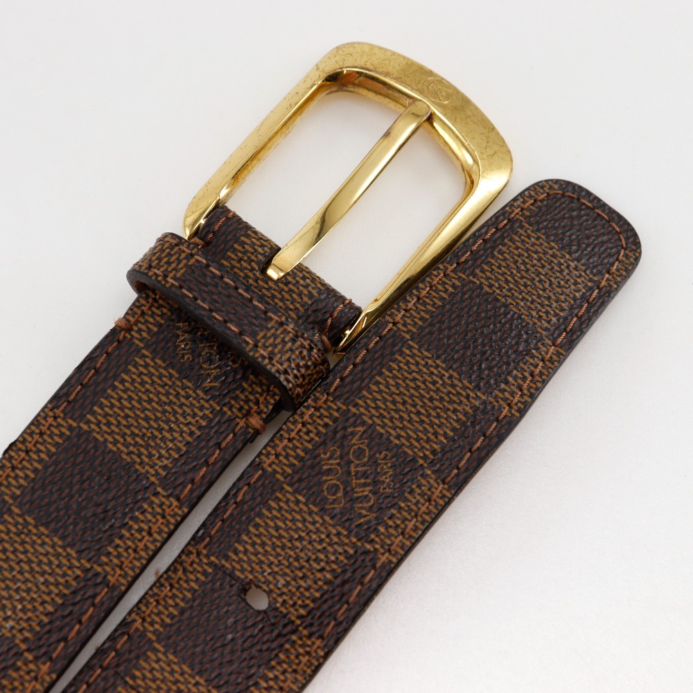 Ceinture Ellipse Belt Damier LOUIS VUITTON Damier Ebene Ceinture Ellipse Belt 39.4  main image 3