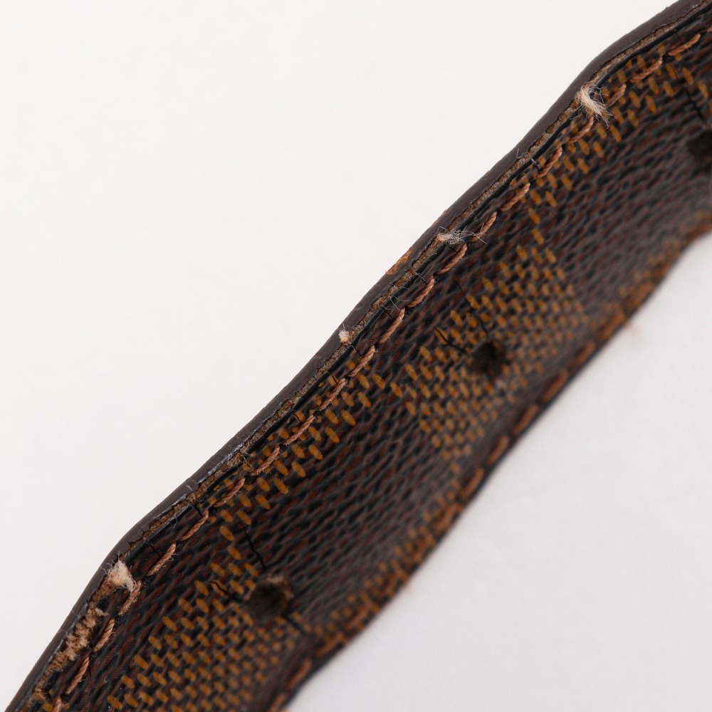 LOUIS VUITTON ceinture ellipse belt M6995 Brown Damier  display picture 2